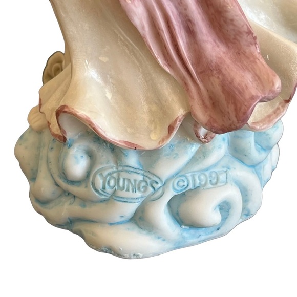 Youngs Angel Figurine 8 Inch Vintage 1997 Rare - Picture 8 of 15